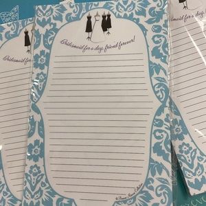 👰🏻‍♀️Bridesmaid Notepad 🗒️